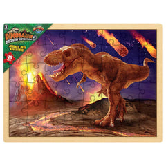 15.75" x 11.75" 48PC DINOSAUR PUZZLE LLB Puzzle