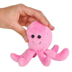 3.5" MIGHTY MIGHTS OCTOPUS LLB Plush Toys