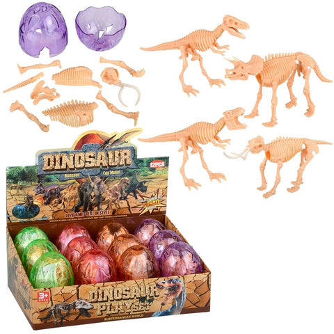 Dinosaur Egg Model (4 Asst.) 5"    -  LLB Toys