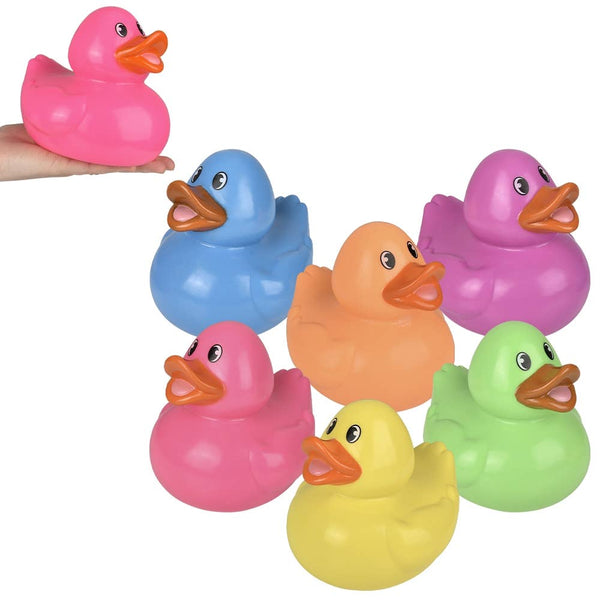 Big Neon Rubber Duckies 6