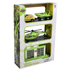 Jungle Die Cast Rescue Center - LLB Toys