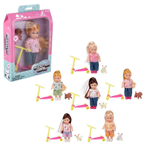 4.5" Scooter Doll - LLB Toys