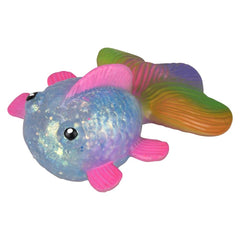4.5" Squeezy Sugar Fidget Gold Fish 12ct - LLB Toys