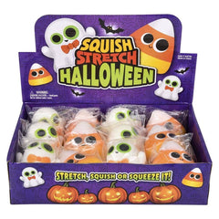 3.5" Halloween Squish Stretch 12ct LLB Squishy Toys