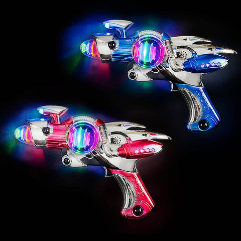 11.5" SUPER SPINNING SPACE BLASTER LLB kids toys