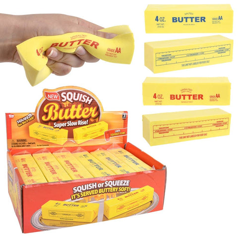 5.3" Squish Butter 12/Disp - LLB Toys