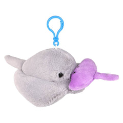 3.5" Mighty Quakes Stingray Backpack Clip - LLB Toys