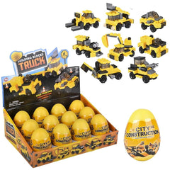 3" BUILDING BLOCK CONSTRUCTION TRUCK LLB Car Toys