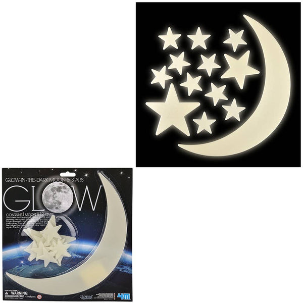 Glow-In-The-Dark Moon & Stars