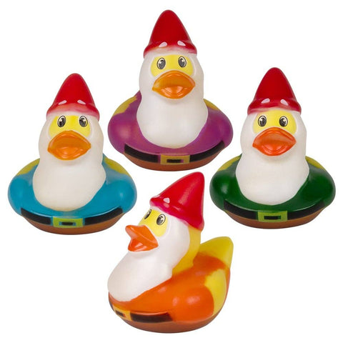 2" Gnome Rubber Duckies -LLB Toys
