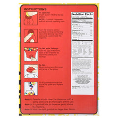 3' DOUBLE-BUBBLE METAL GUMBALL MACHINE LLB kids toys