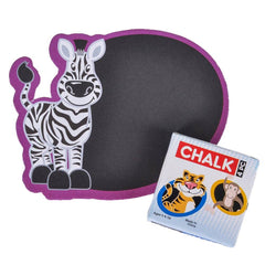 ZOO ANIMAL CHALKBOARD SET LLB Stationary