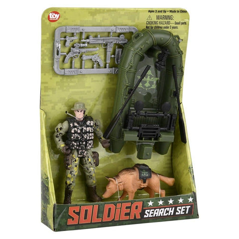 4pc Soldier Search Set - LLB Toys