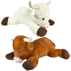 44.5" Laying Highland Cow  - LLB Toys