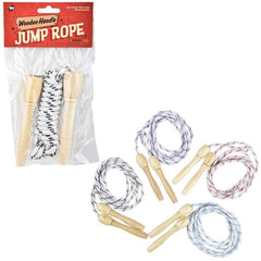 JUMP ROPE WOODEN HANDLE 7 FT LLB Sporting  Accessories
