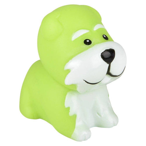 2" RUBBER DOG ASSORTMENT LLB kids toys