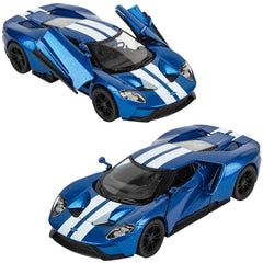 5" DIE-CAST 2017 FORD GT WITH PRINTING LLB Car Toys