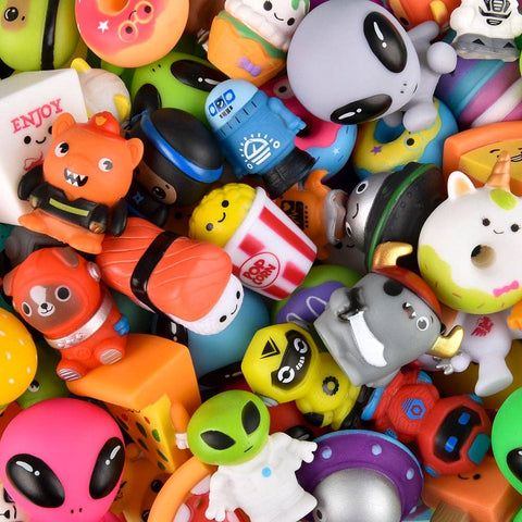 Rubber Collectible Mix 2"-2.5" 500 Pcs / Case LLB kids toys