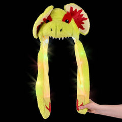 Dinosaur Popping Ear Light-Up Hat 6ct