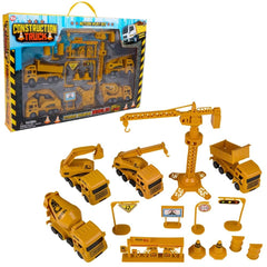 Jumbo Construction Truck Playset - LLB Toys