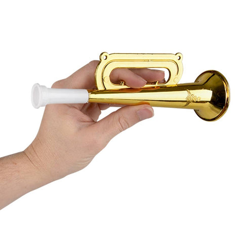 Mardi Gras Metallic Trumpet 7" - LLB Toys