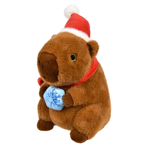 10" Belly Buddy Christmas Capybara - LLB Toys