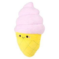 21" Pink Ice Cream Cone Plush Pillow - LLB Toys