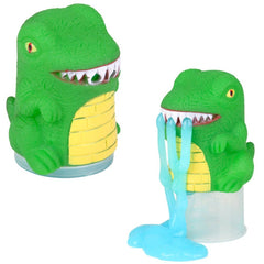 3" SQUEEZE DINOSAUR SLIME LLB Slime & Putty