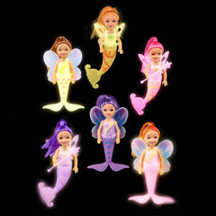 5.5" Glow In Dark Mermaid Set - LLB Toys