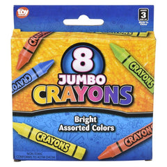 Jumbo Crayon 8pc LLB Stationary