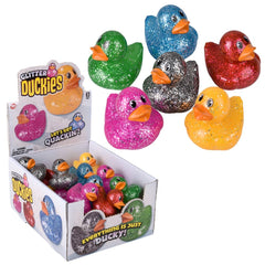 Sparkle Duckies 2" 24/Disp - LLB Toys