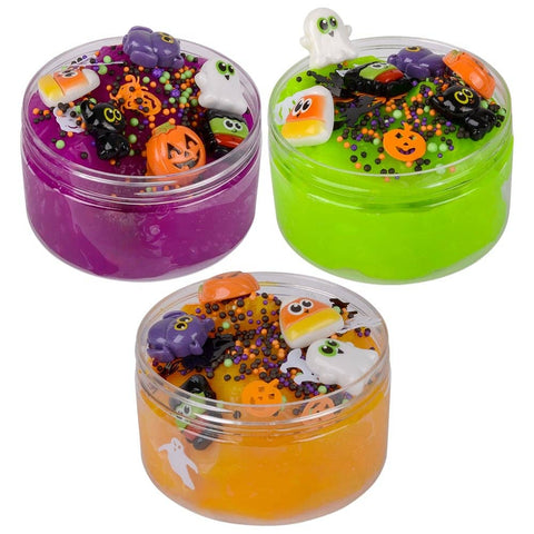 3.25" Halloween Mix-In Slime 6ct - LLB Toys