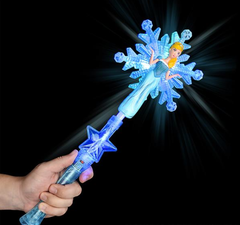 LIGHT-UP SNOWFLAKE PRINCESS WAND LLB Light-up Toys