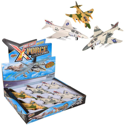 7" DIE-CAST  F-4 PHANTOM - LLB Toys