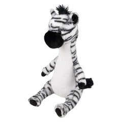 14" Stretch Pack Zebra Plush - LLB Toys