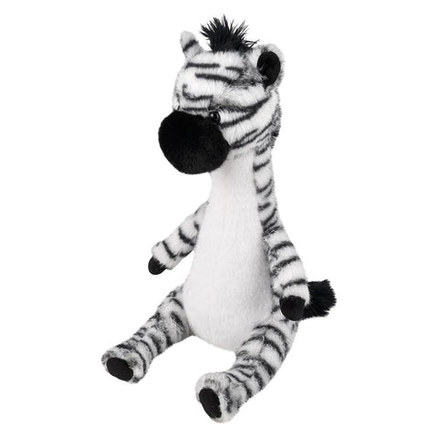 14" Stretch Pack Zebra Plush - LLB Toys