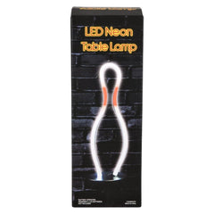 LED Neon Table Lamp - Bowling Pin 12"  -  LLB Toys