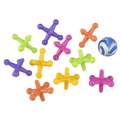 LARGE NEON JACKS SET 1.50" 12/13 LLB kids toys