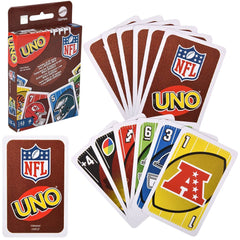 Mattel Card Games Uno Uno NFL - LLB Toys