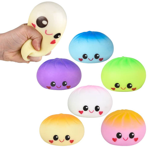 3" Squish And Stretch Two Tone Surprise Dumplings - LLB Toys