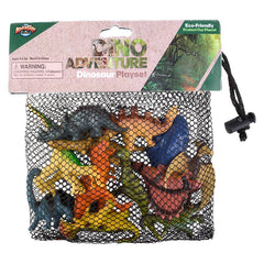 12PC DINOSAUR MESH BAG PLAY SET LLB kids toys