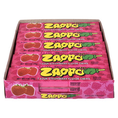 Zappo Sour Strawberry Chews - LLB Candy