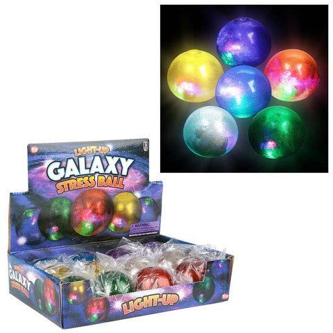 2.5" LIGHT-UP GALAXY SQUEEZE BALL LLB Light-up Toys