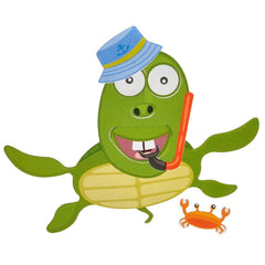 SEA ANIMAL CHARACTER STICKER SET LLB Sticker