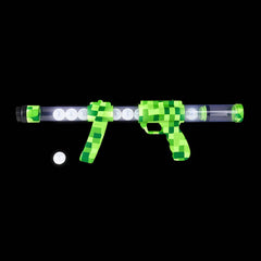 19" Green Pixel Moon Blaster LLB kids toys