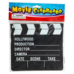 MOVIE CLAP BOARD 7"x 8" LLB kids toys