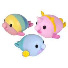 2"rubber Blobfish Character Assortment - LLB Toys