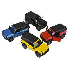 5" Diecast Pull Back 2022 Ford Bronco Hard Top LLB Car Toys