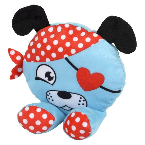6.5" Pirate Head Plush - LLB Toys