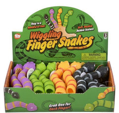 5.5" FINGER SNAKE (24PC/UN) LLB kids toys